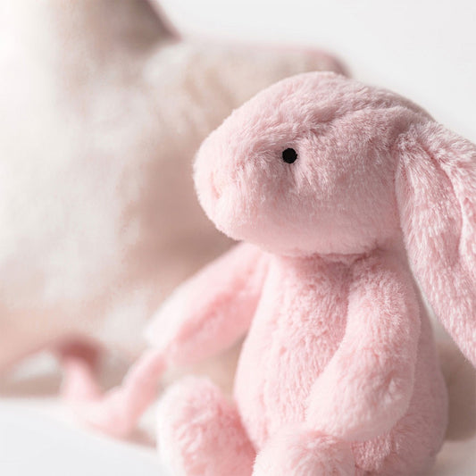 Bashful Bunny Musical Pull | Baby Pink