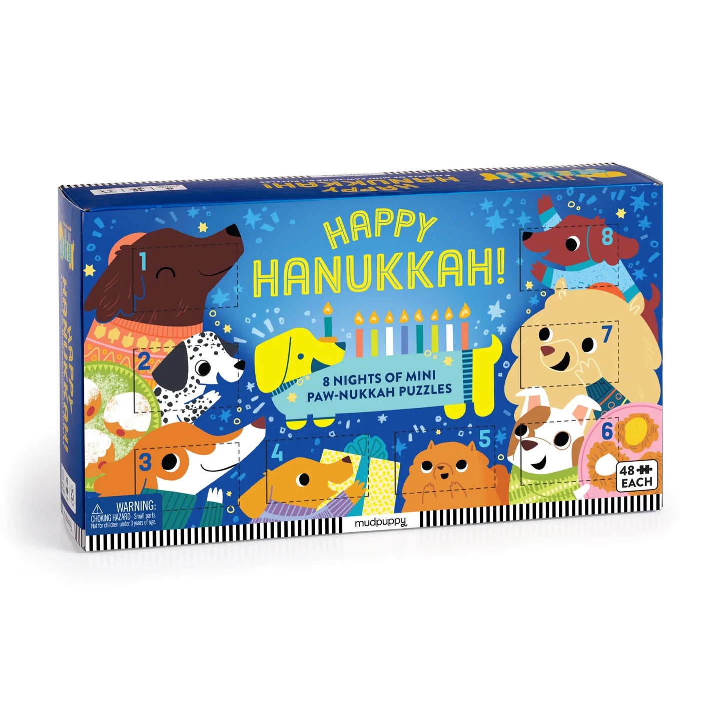 Happy Hanukkah! Counting Down Puzzle