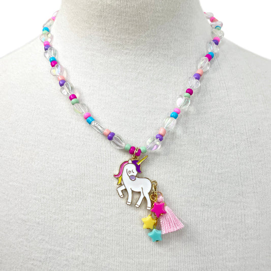 Unicorn Necklace & Bracelet Set