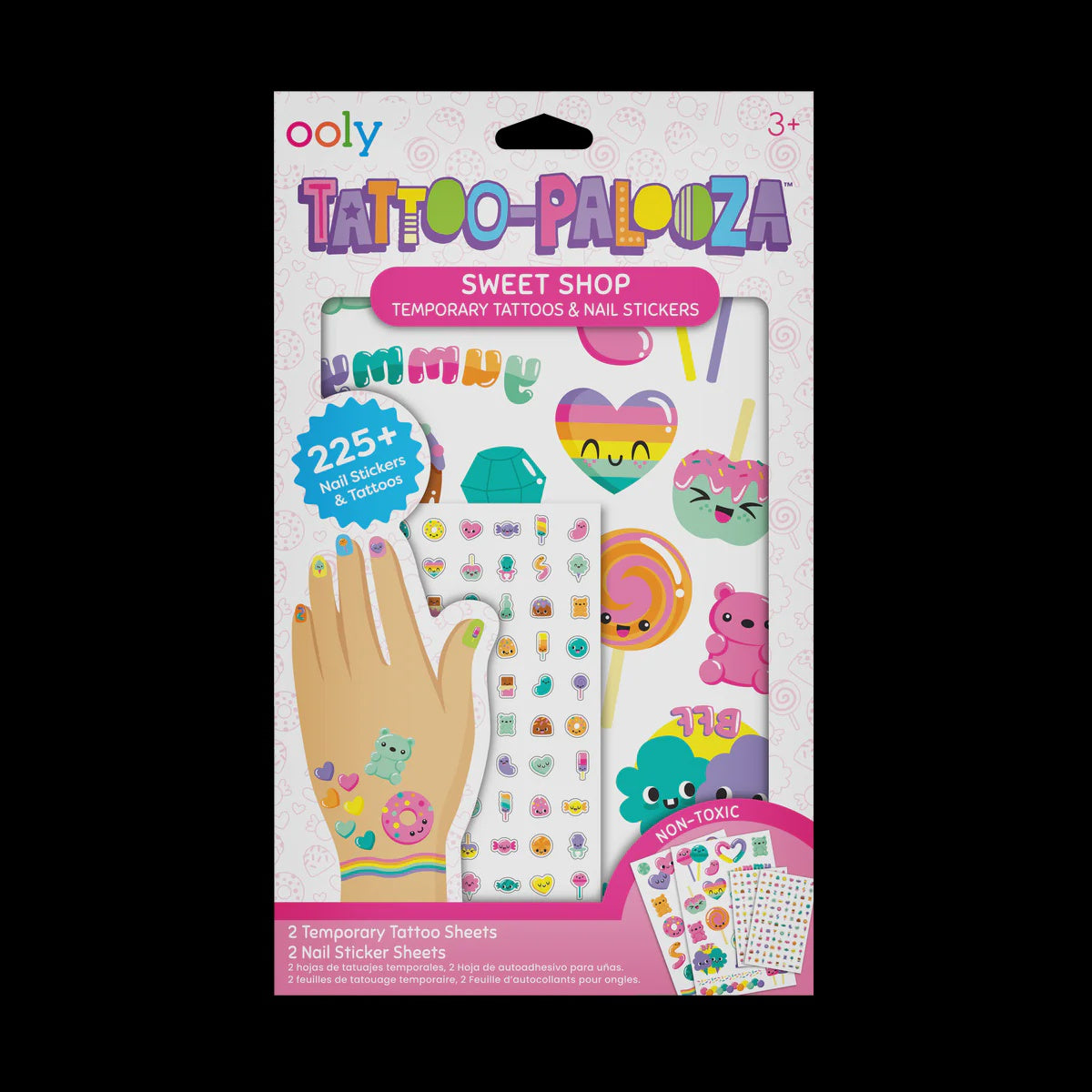 Tattoo Palooza: Tattoo and Nail Stickers Sweet Shop