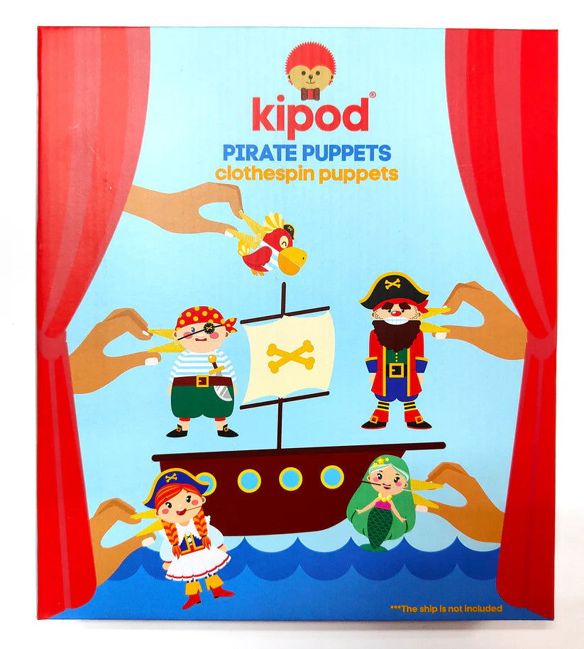 Clothespin Puppets Pirates