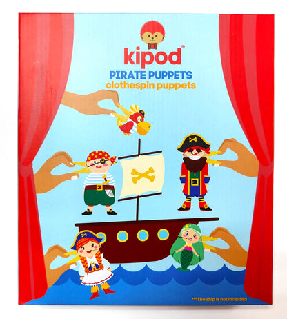 Clothespin Puppets Pirates