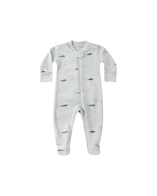 Narwhals LS Zip Sleeper Footie