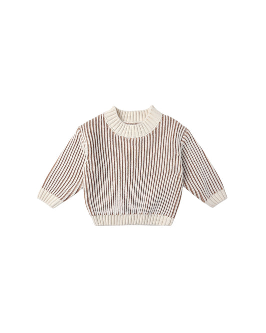 Relaxed Knit Gold Sweater