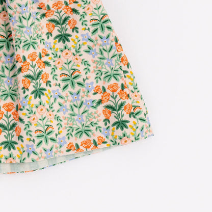 Reversible Skirt in Sage Bouquet