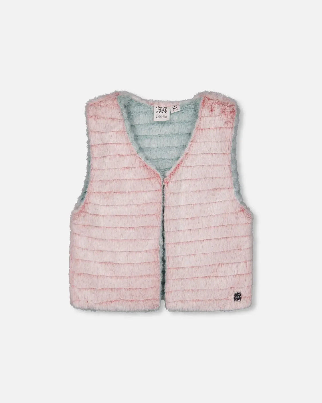 Reversible Faux Fur Vest / G30