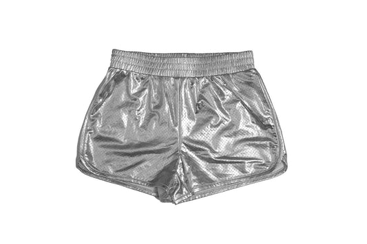 Metallic Athletic Shorts