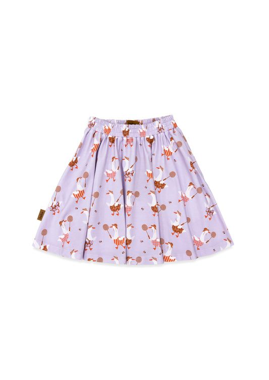 Goose Print Skirt