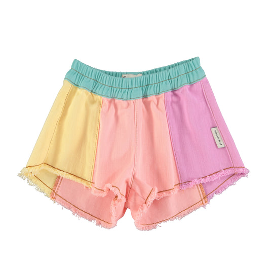 Pastel Shorts w/ Fringe