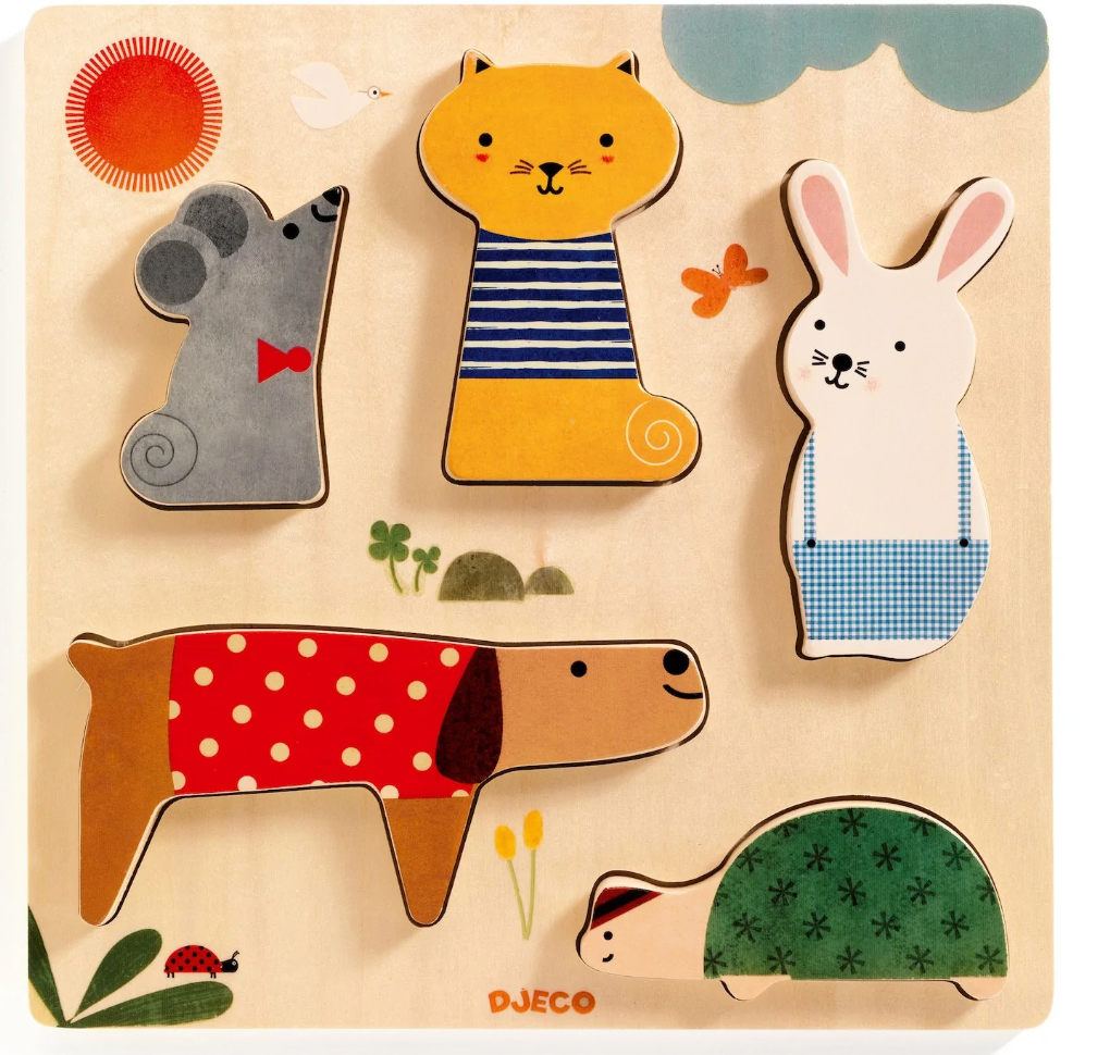 Woody Pets Wooden Puzzle