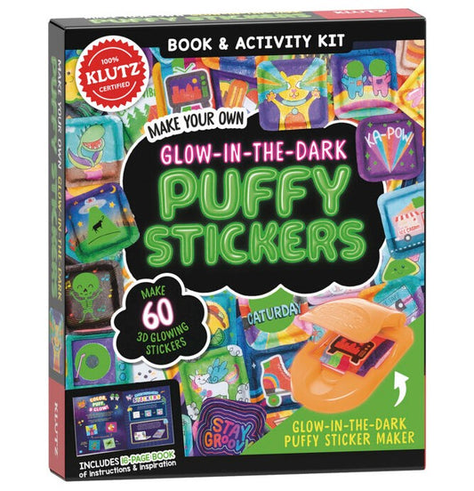 Klutz: Make Your Own Glow-in-the-Dark Puffy Stickers