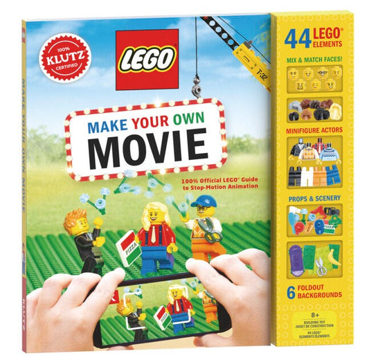 Klutz: LEGO Make Your Own Movie: 100% Official LEGO Guide to Stop-Motion Animation