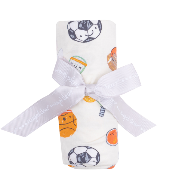 Sports Ball Friends Swaddle Blanket