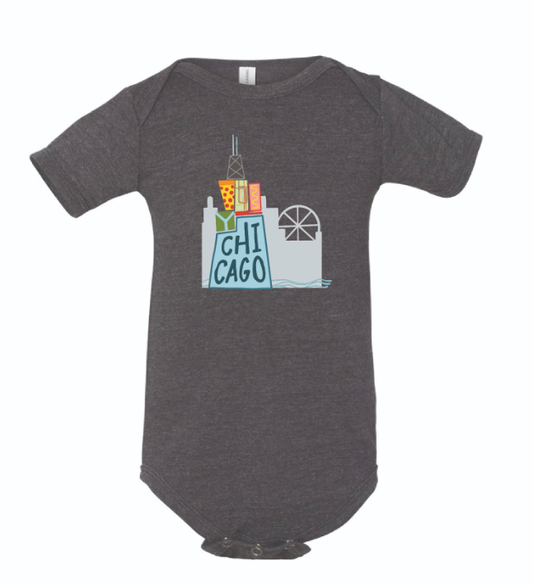 Chicago Tower SS Bodysuit