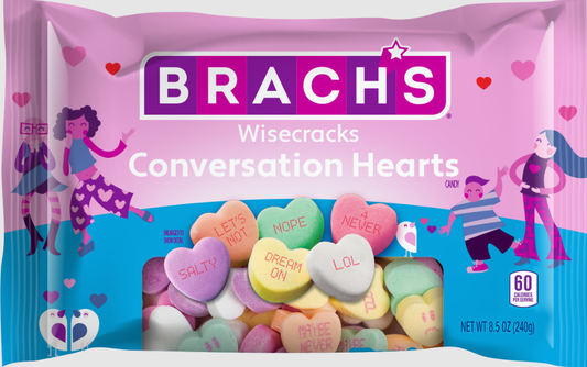 Brach's Wisecracks Conversation Hearts 8.5 oz