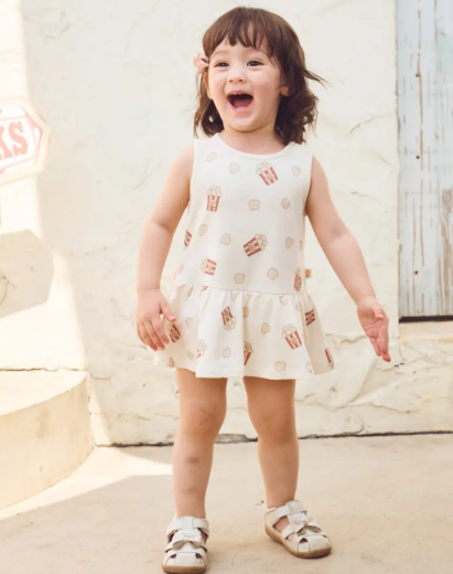 Showtime Print Baby Dress