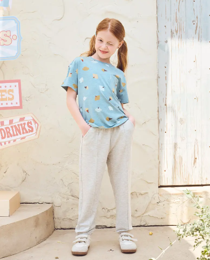 Cloudy Cotton Candy Oversize SS Tee