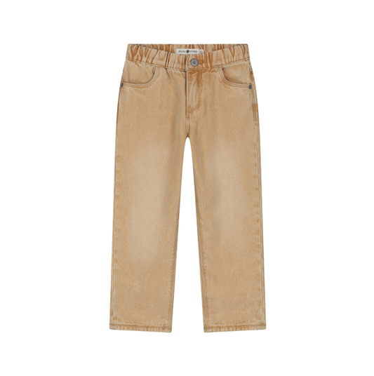 Wide Fit Elastic Kid Pants