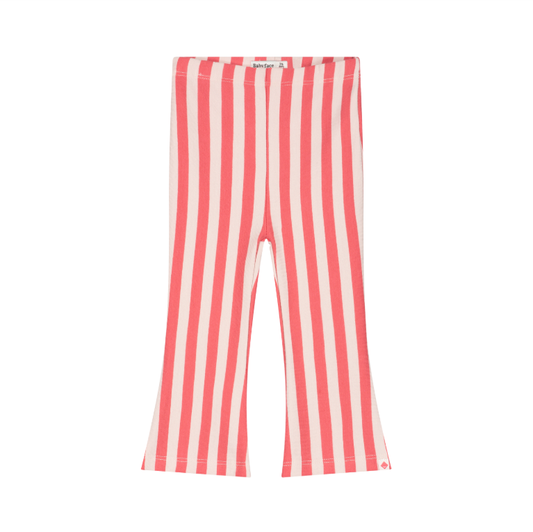 Vertical Striped Flared Pants