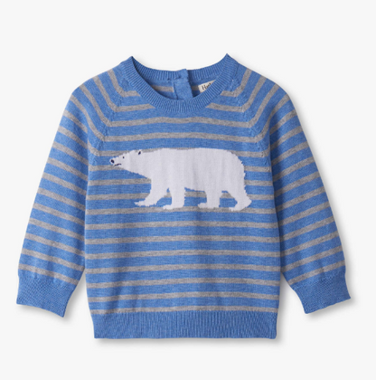 Bear Pull On Sweater Set