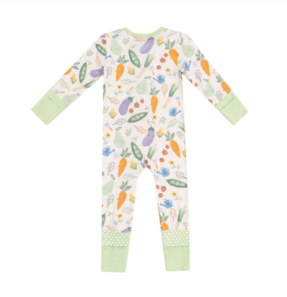 Veggie Patch 2 Way Zipper Romper