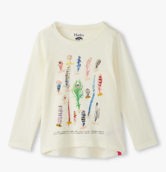 Feathers Long Sleeve Tee