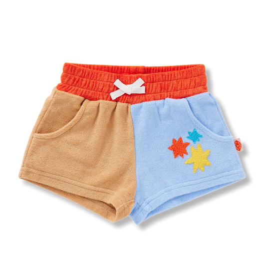 See You in Space Terry Baby Shorts