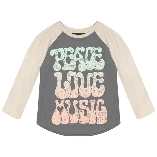 Peace Love Music Tee