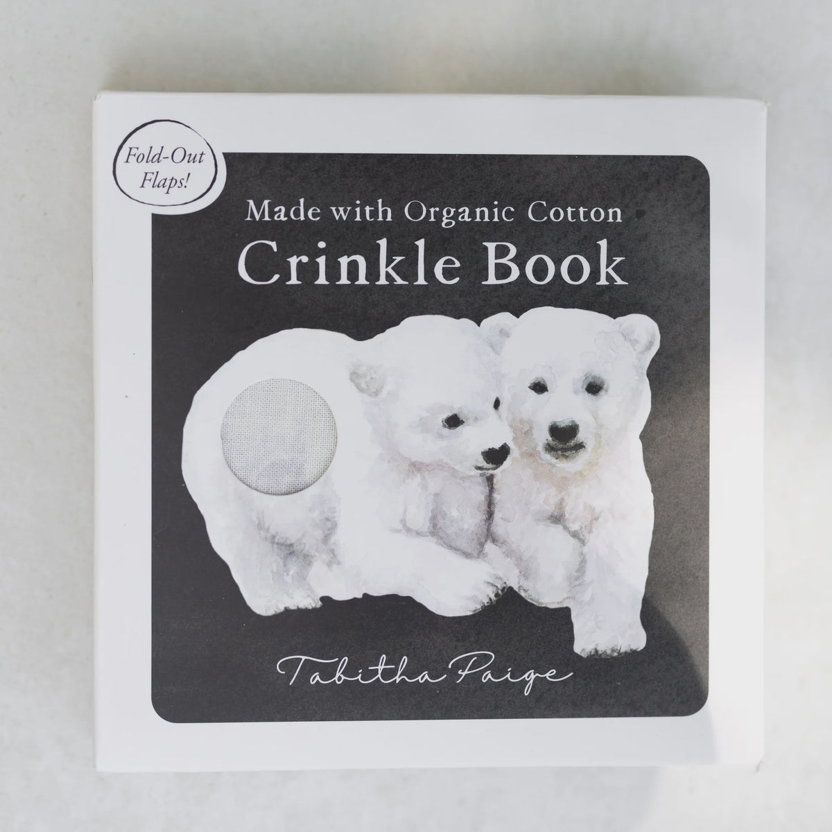 Crinkle Book Made with ORGANIC Cotton