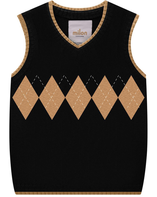 Diamon Knit Vest
