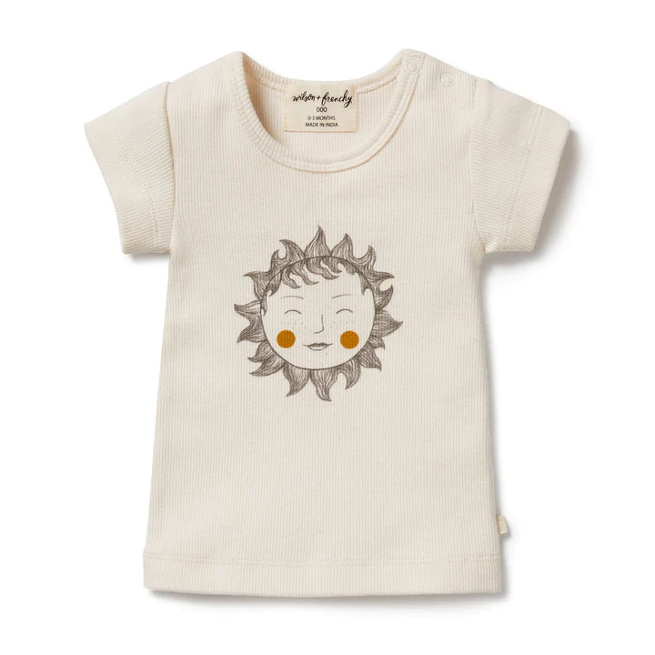 Shine On Me Tee-rib : 12-18m