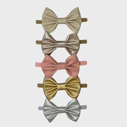Faux Leather Baby Headband