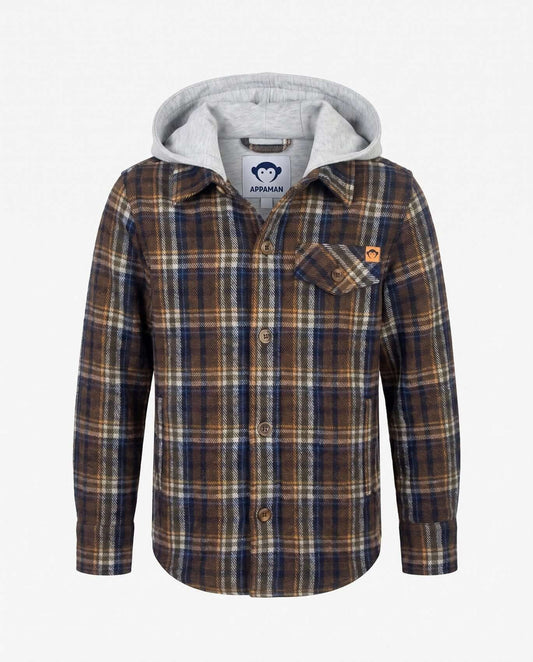 glen hooded shirt