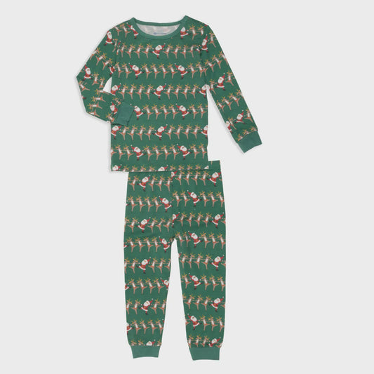 Christmas Can Can LS Pajama Set