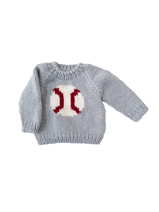 Baseball Baby Sweater