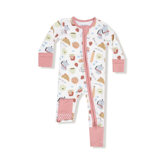 Bonjour Breakfast 2 Way Zip Romper