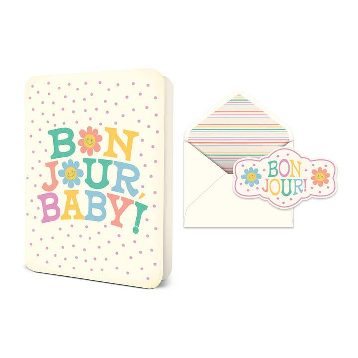 Bonjour Baby! Card