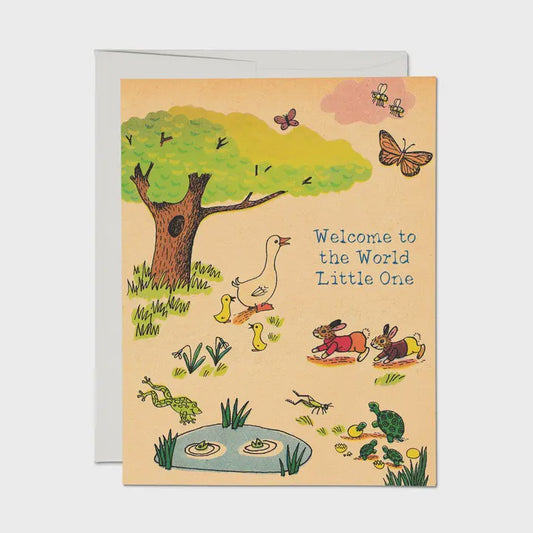 Richard Scarry Whimsy Hollow Greeting Card