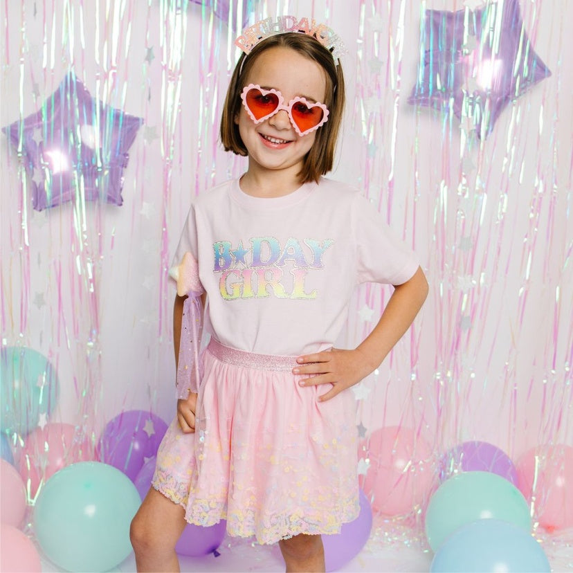 Pastel Confetti Toddler Tutu