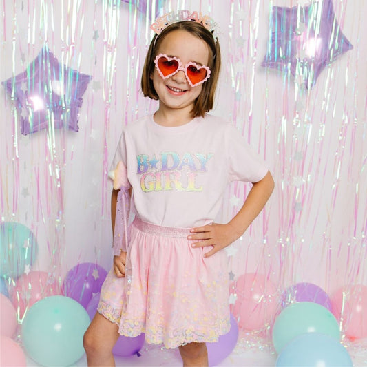 Pastel Confetti Toddler Tutu