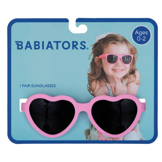 Light Pink Heart Shaped Toddler Sunglasses