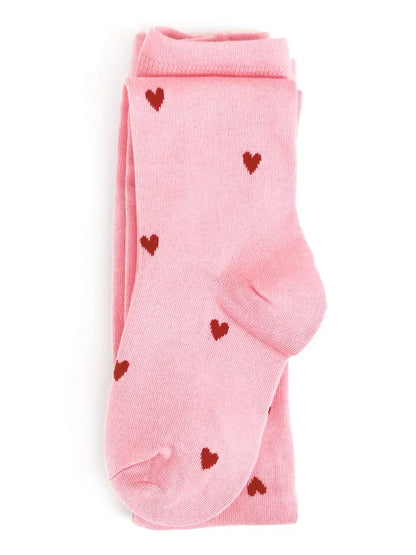 Falling Hearts Knit Tights