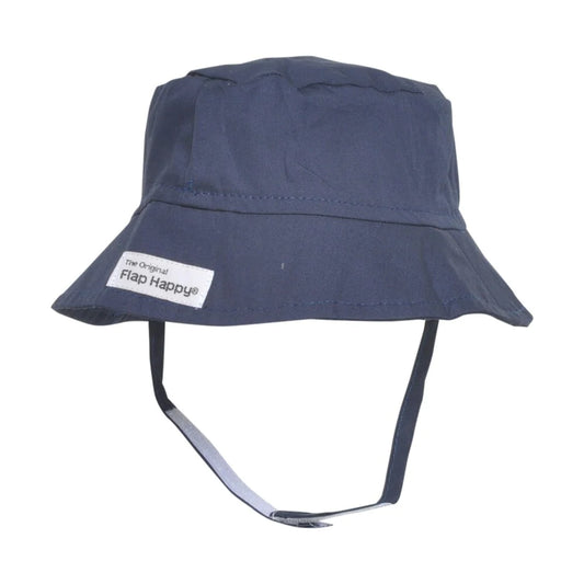 Flap Happy Bucket Hat - Navy