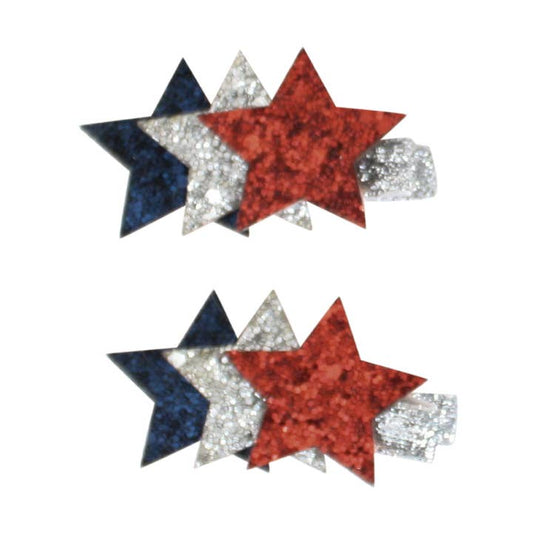 Patriotic Star Clip