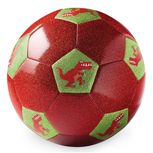 Glitter Soccer Ball Dinosaur
