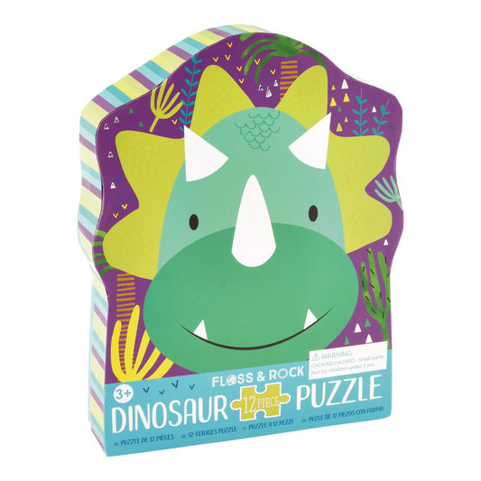 Dinosaur 12pc Shaped Puzzle