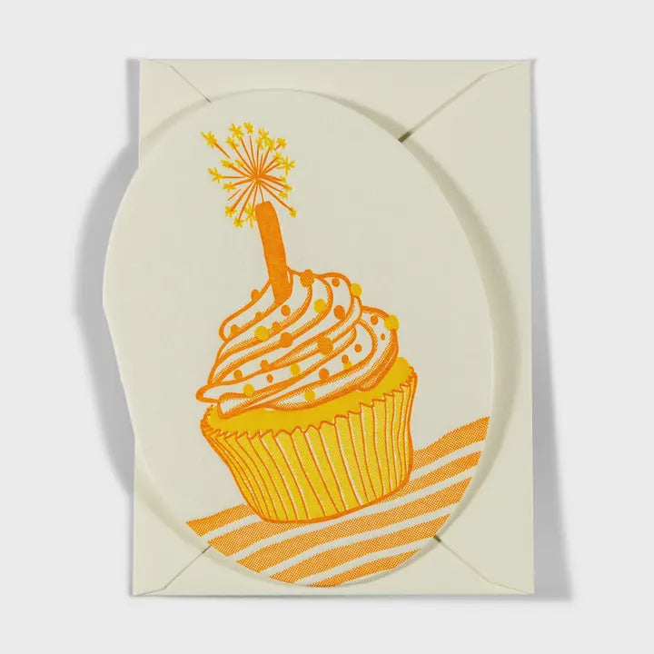 Mini Letterpress Enclosure Card