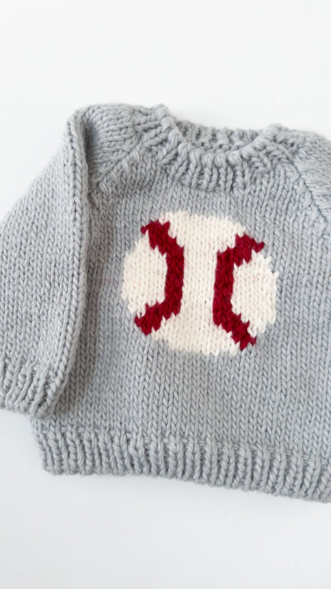 Baseball Toddler Sweater