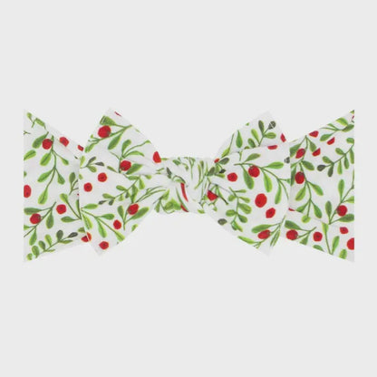 Printed Knot Headband - Holiday