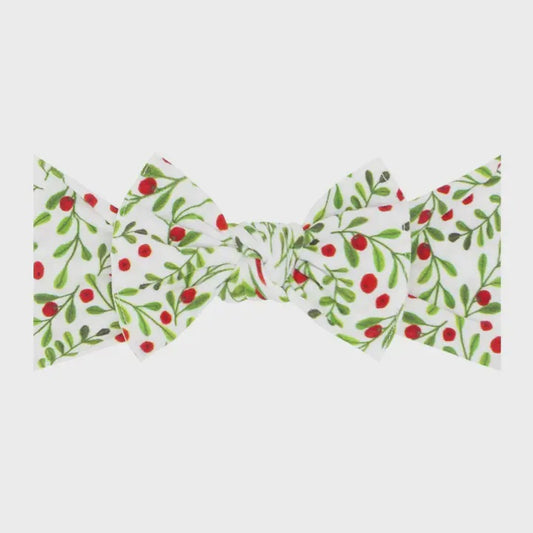 Printed Knot Headband - Holiday